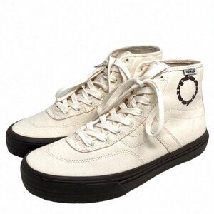 VANS x Quasi Crockett High Decon Shoe Canvas Beige VN0007QVTBD Size Men's Casual